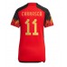 België Yannick Carrasco #11 Voetbalkleding Thuisshirt Dames WK 2022 Korte Mouwen